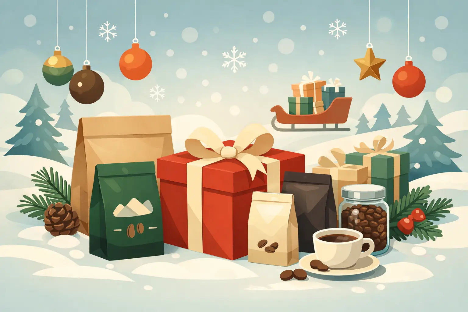 Packs de café para regalar en Navidad