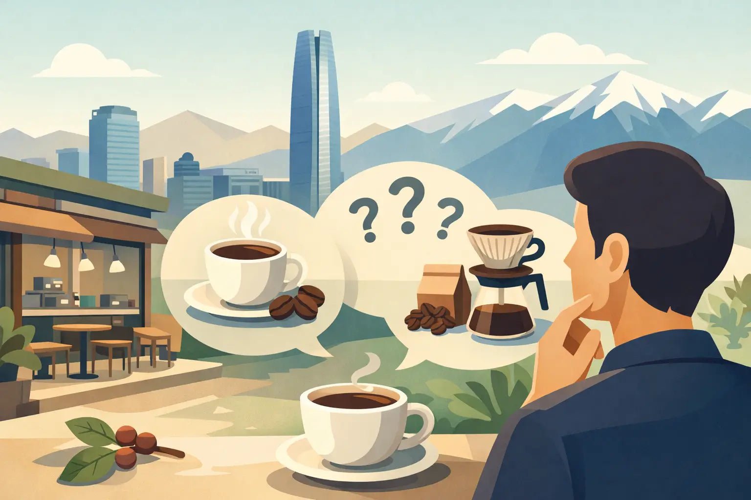 Café de especialidad Santiago: cómo elegir - Blackdrop Coffee