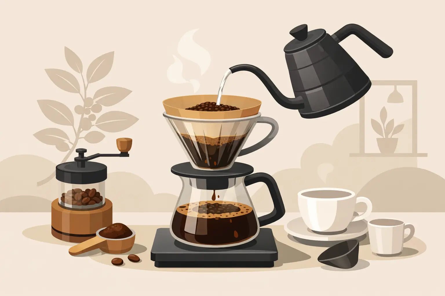 Cómo preparar café en V60 sin fallar - Blackdrop Coffee