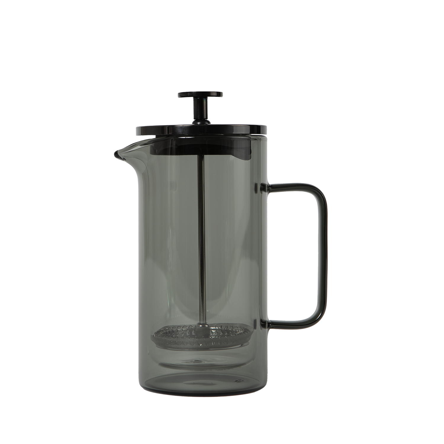 PRENSA FRANCESA DOBLE VIDRIO SMOKE 350 ML