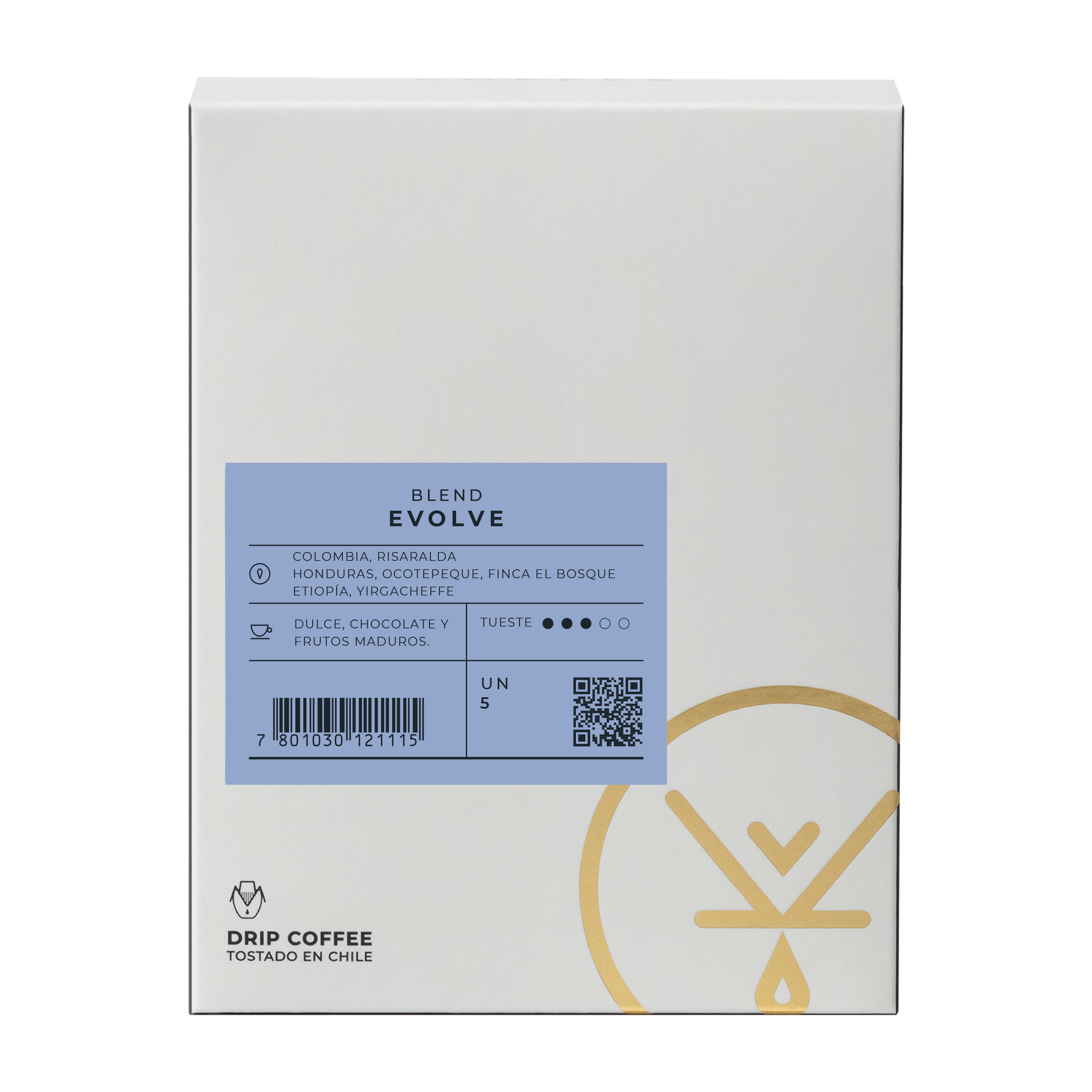 Caja 5 Drip Coffee Evolve - Blackdrop