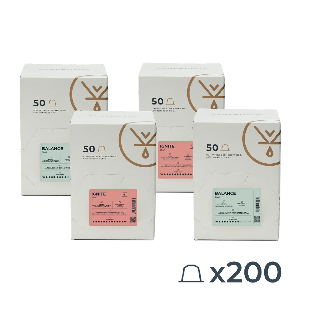 PACK 200 Cápsulas Blend Mix