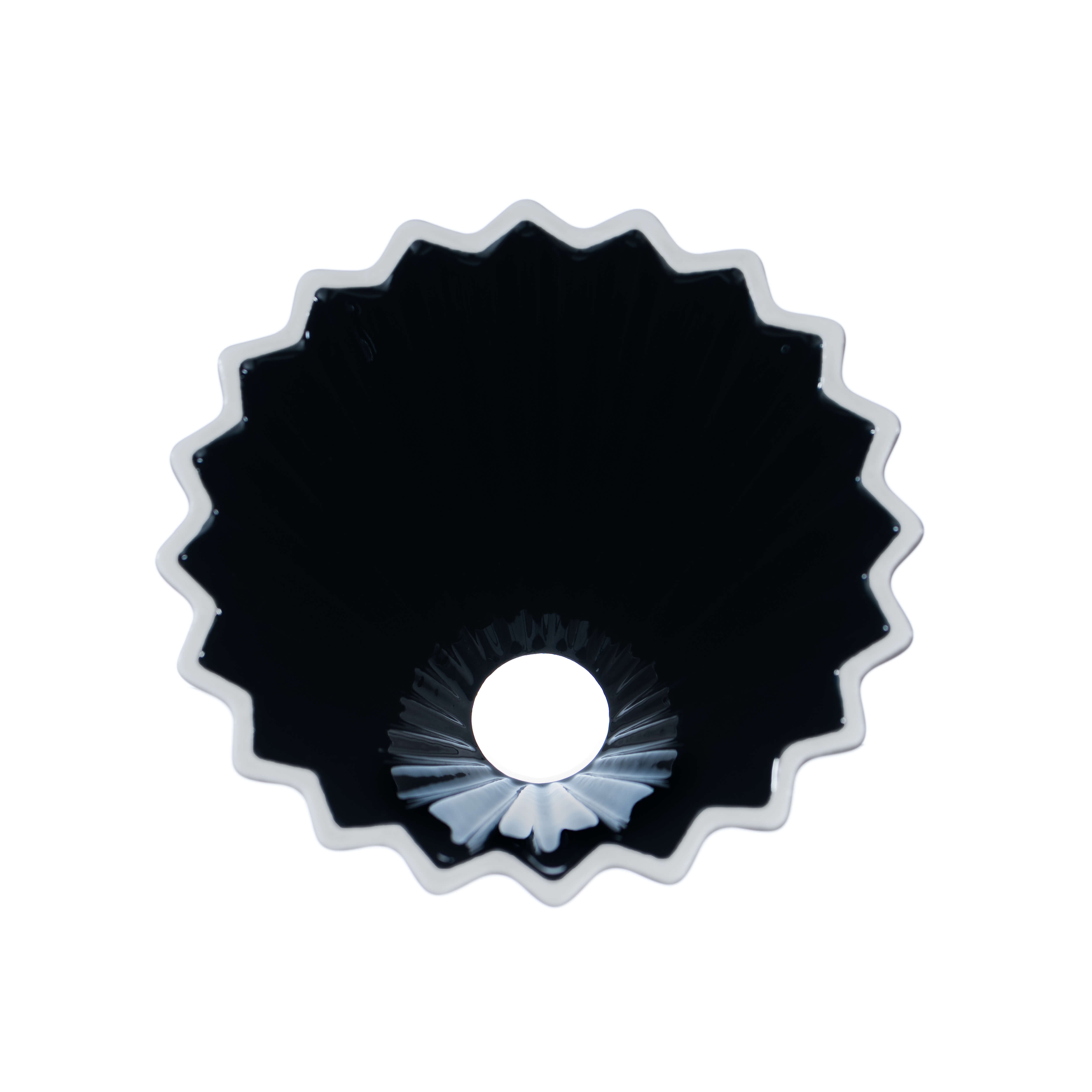 ORIGAMI CERAMICA NEGRO - Blackdrop