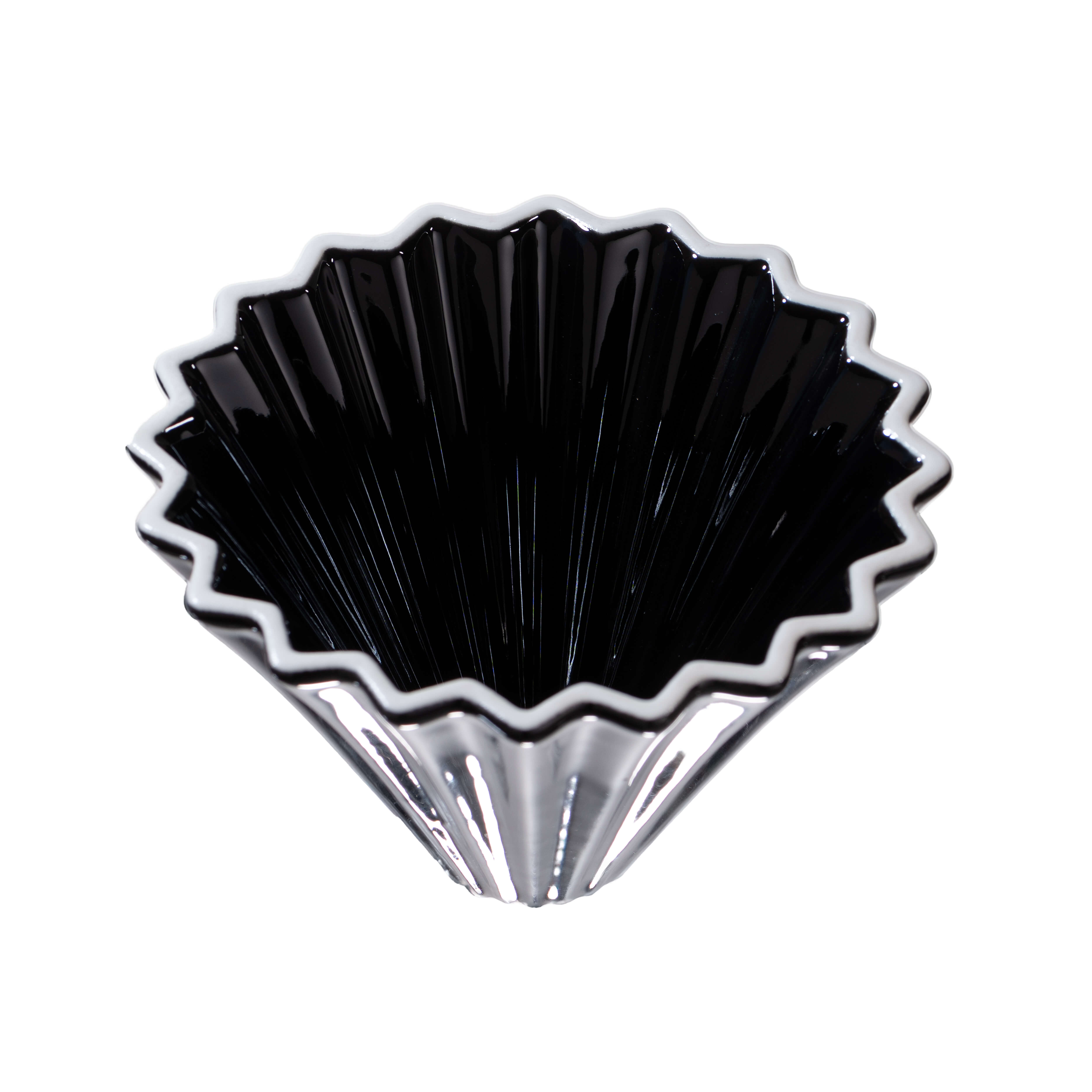 ORIGAMI CERAMICA NEGRO - Blackdrop