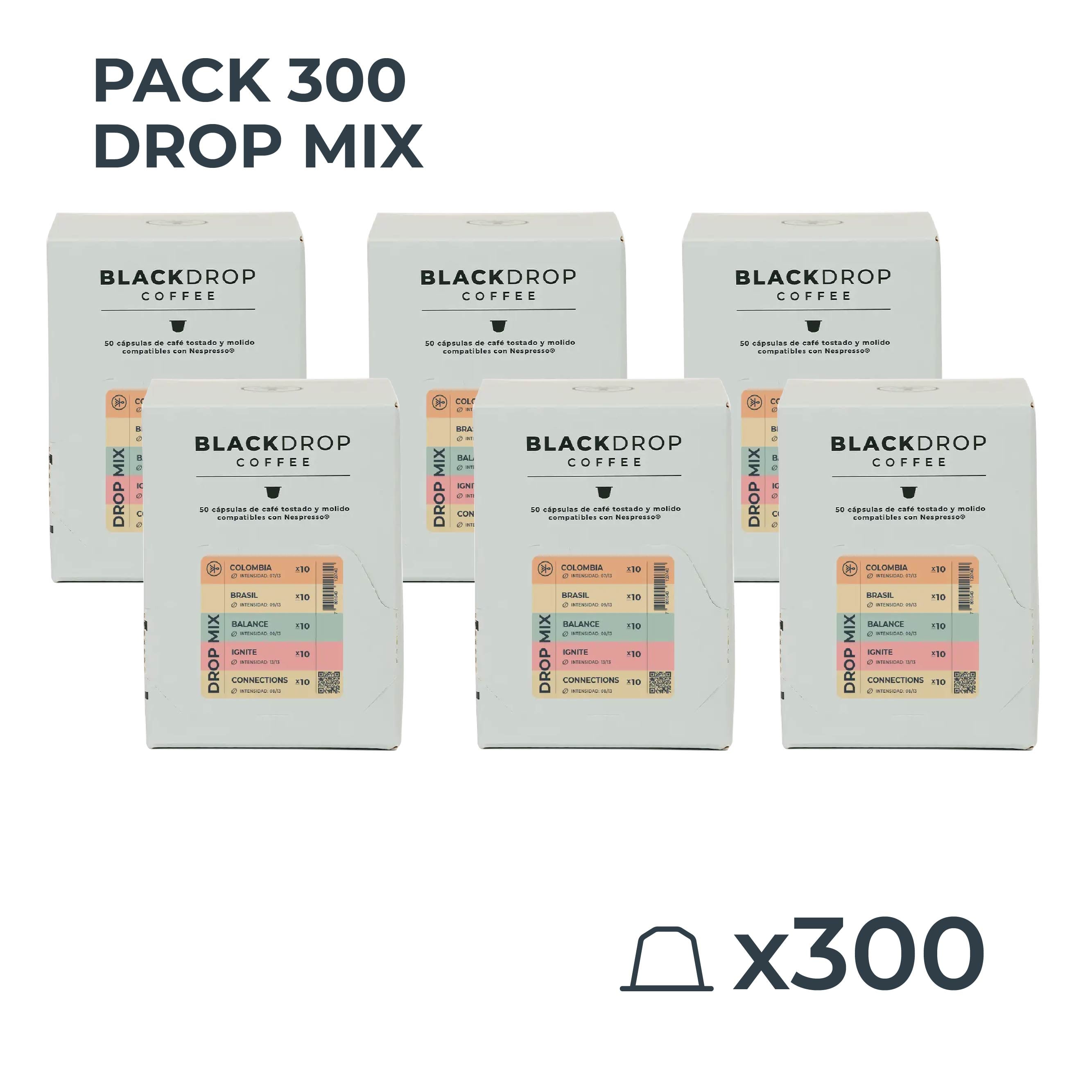 Pack 300 Capsulas Drop Mix