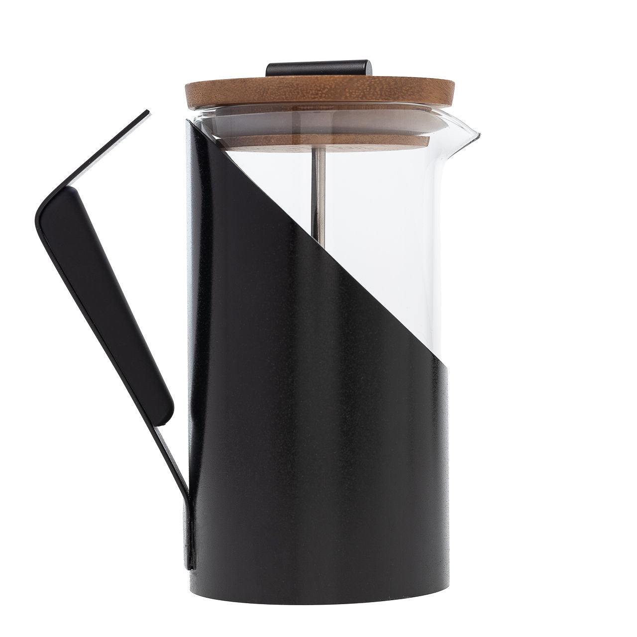 Cafetera prensa francesa negra 800 ml DHPO - Blackdrop
