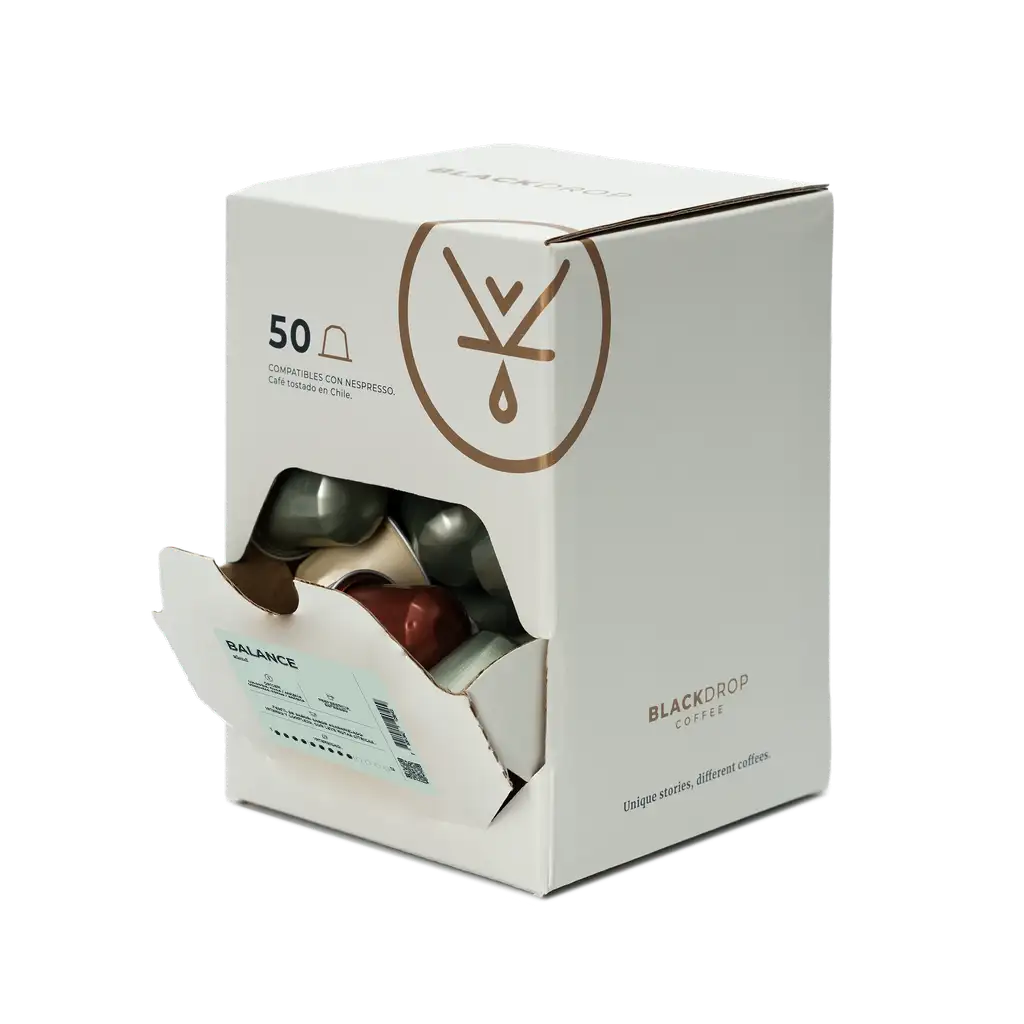 Cápsulas de café Balance - Blackdrop