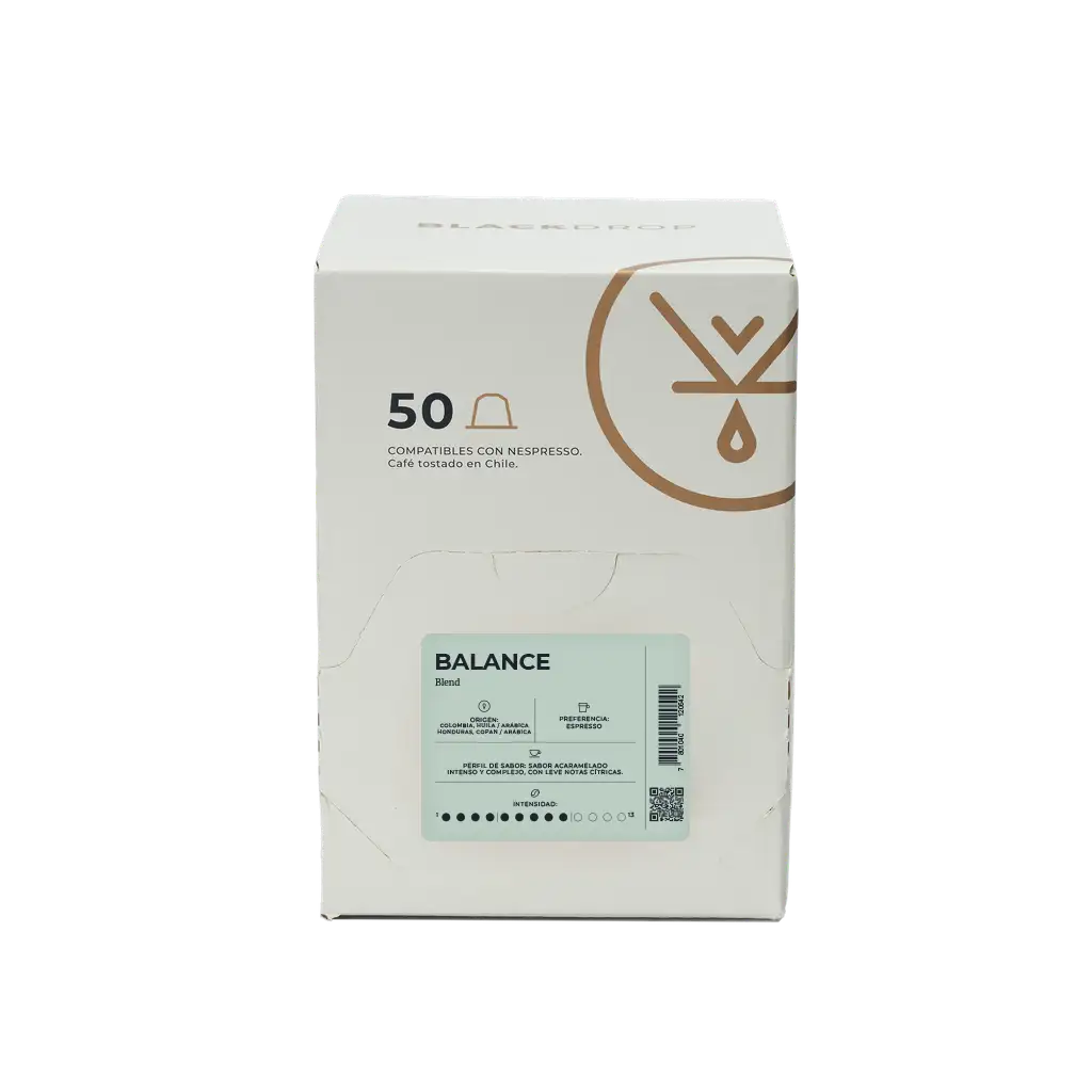 Cápsulas de café Balance - Blackdrop