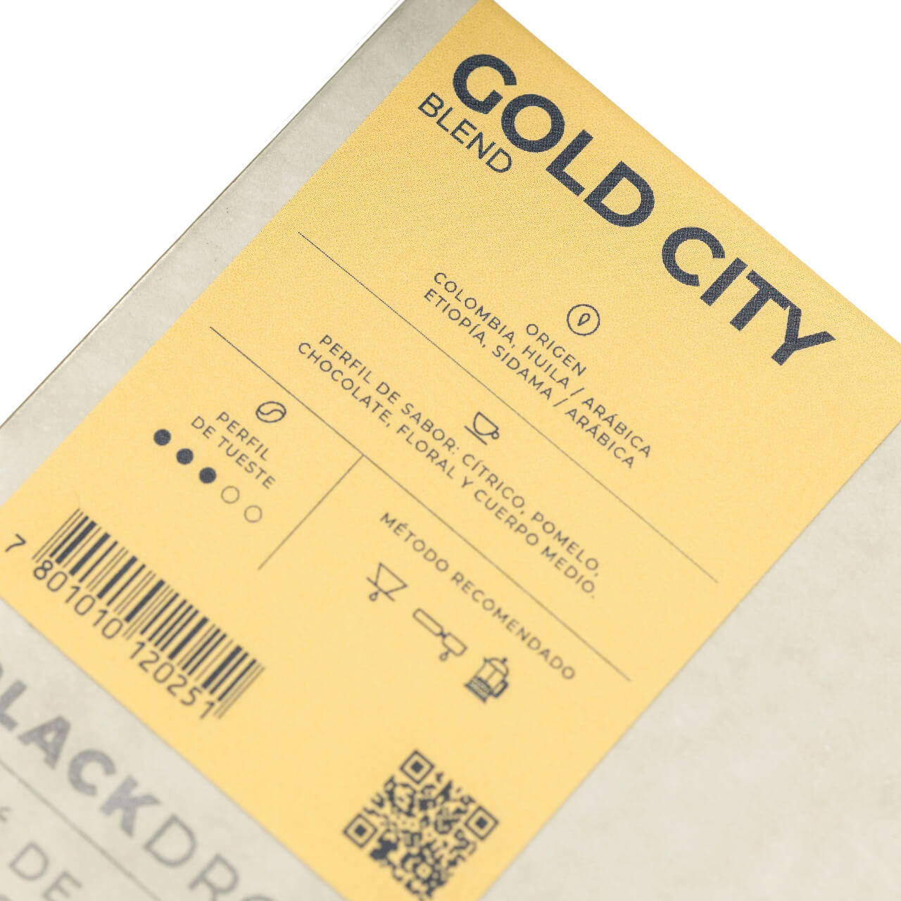 Café Gold City - Blackdrop