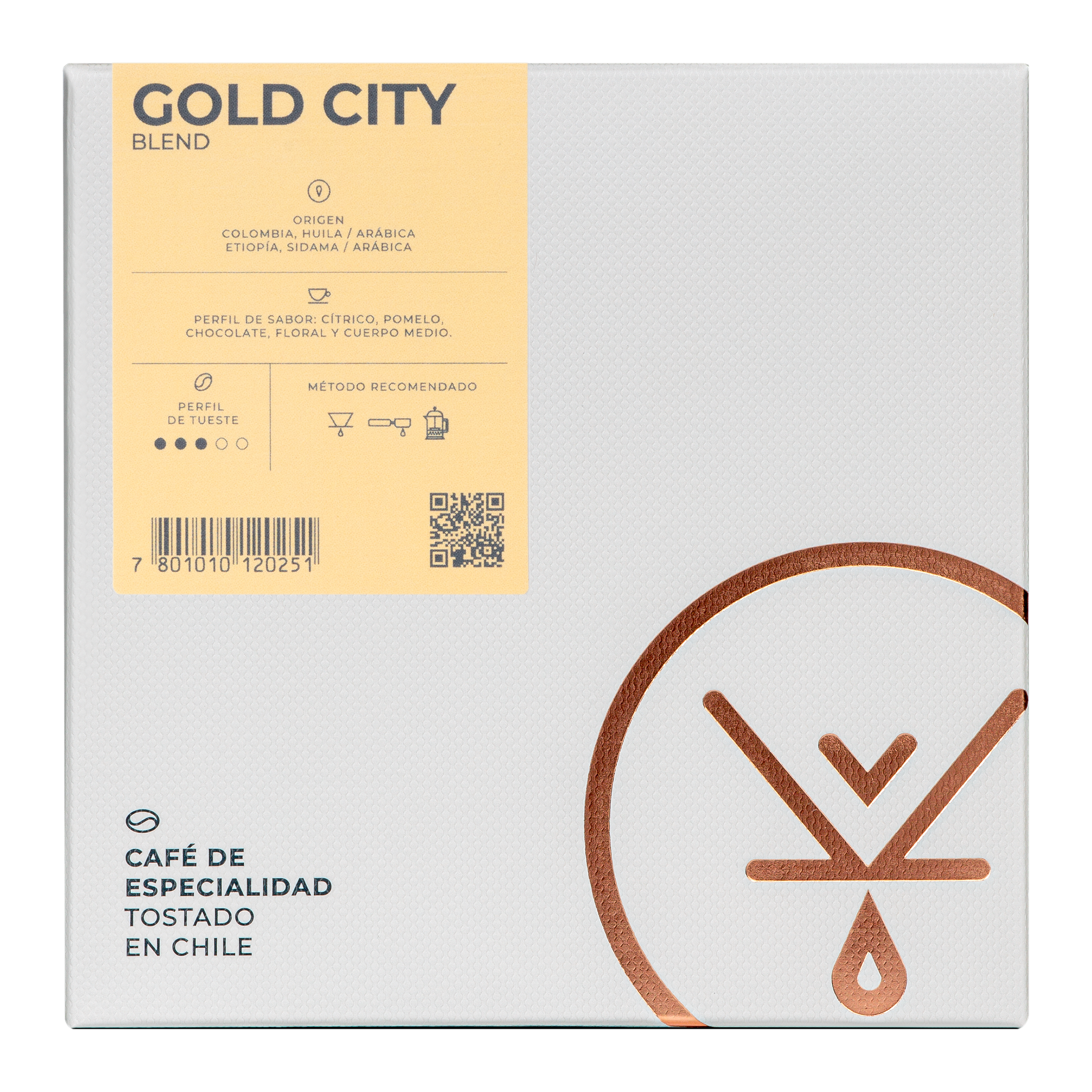 Cafe Gold City Grano Molido