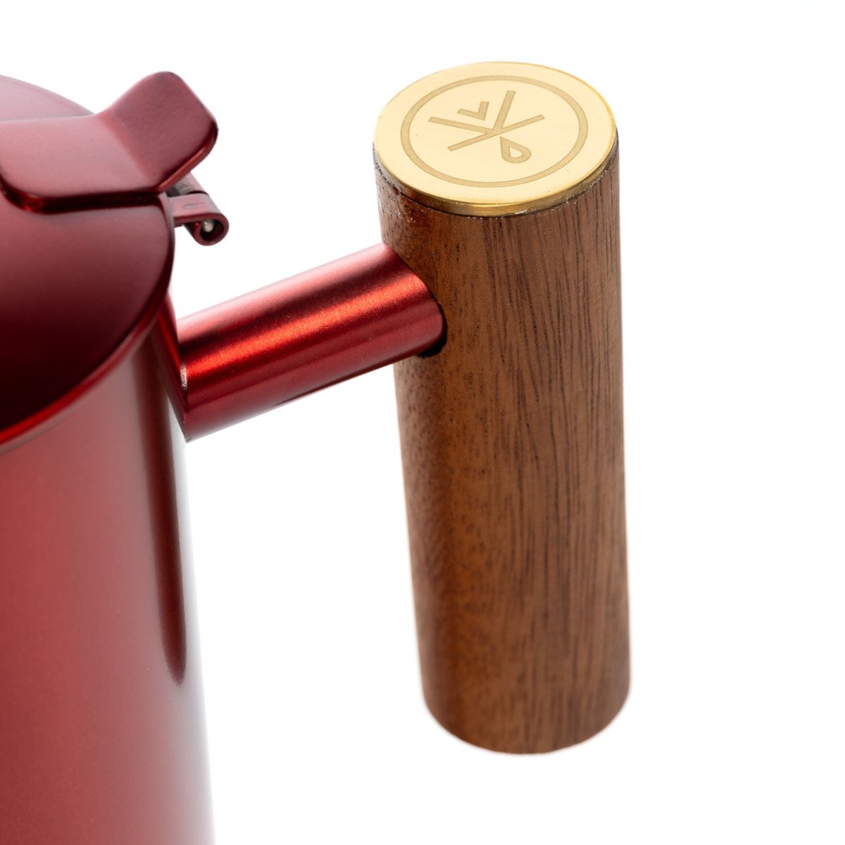 Cafetera Moka Italiana 400ml roja DHPO - Blackdrop Coffee