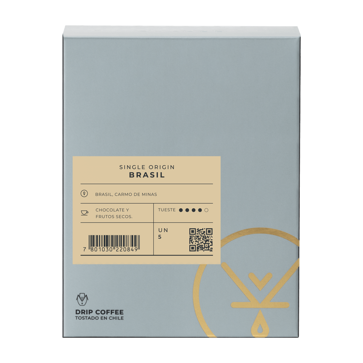 Caja 5 Drip Coffee Brasil - Blackdrop Coffee