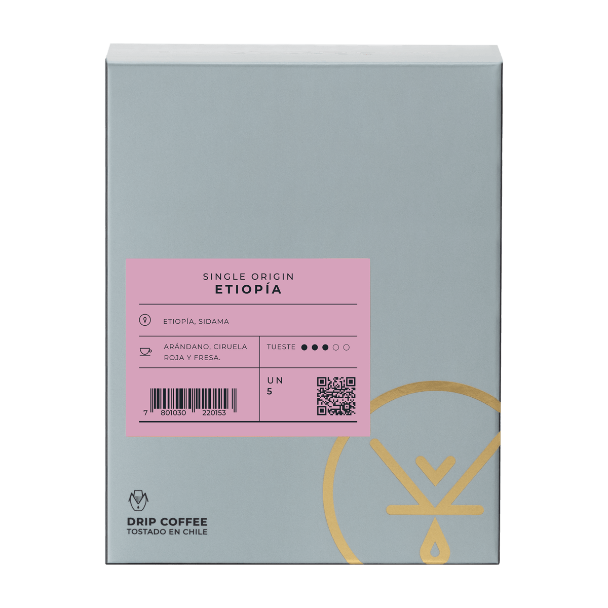 Caja 5 Drip Coffee Etiopia - Blackdrop Coffee