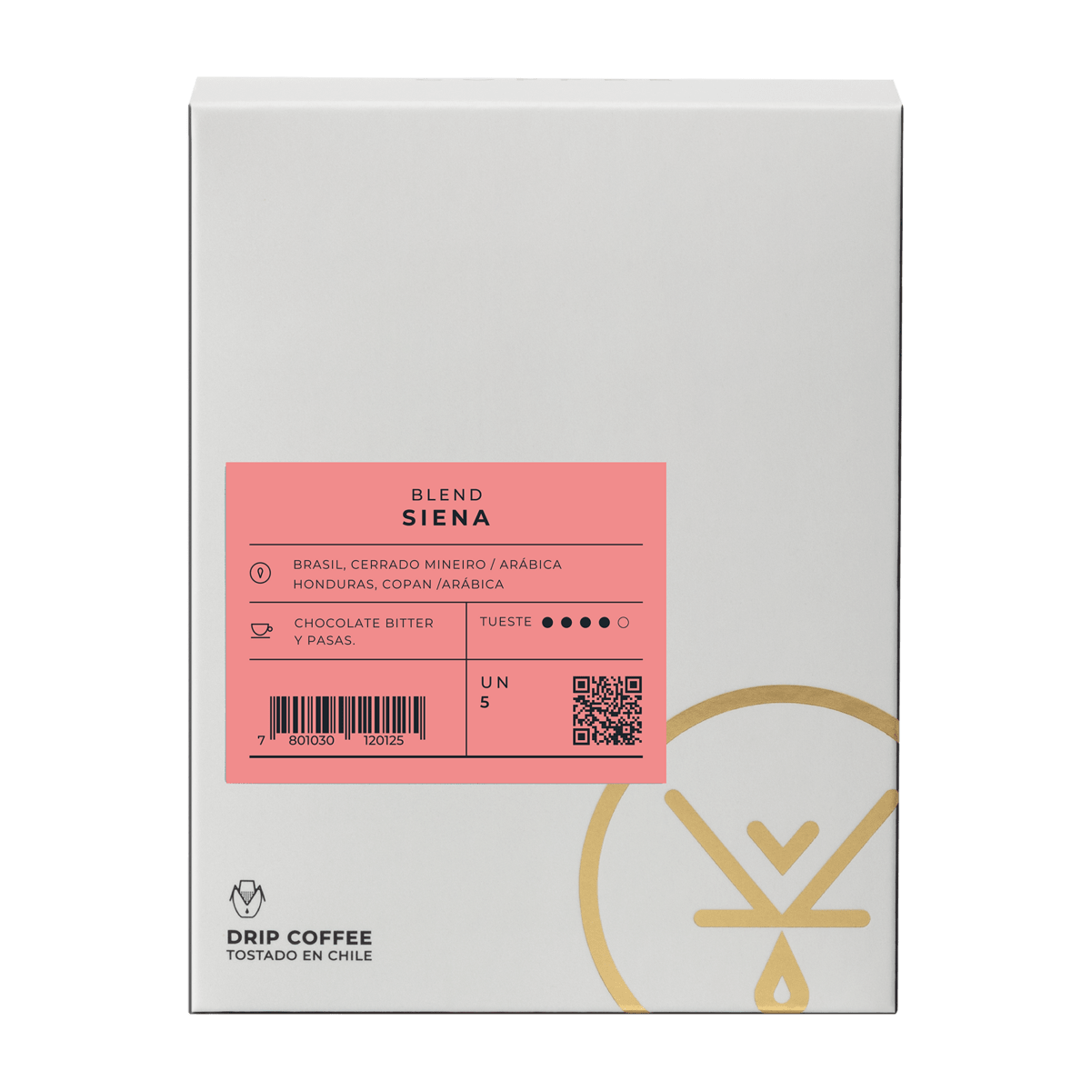 Caja 5 Drip Coffee Siena - Blackdrop Coffee