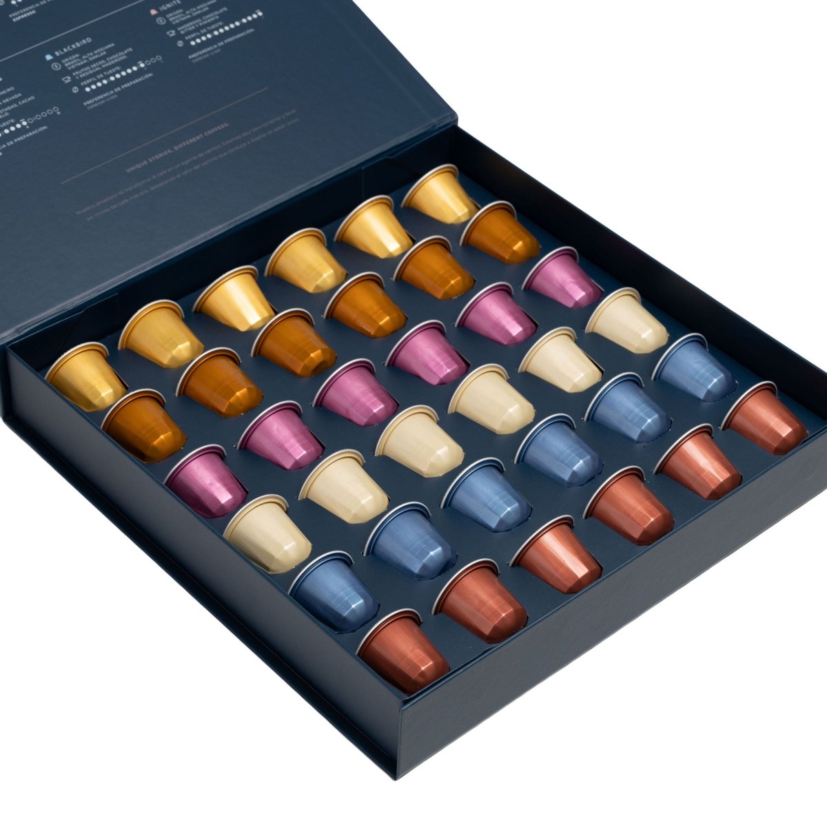 Caja Navidad 36 Cápsulas para Nespresso - Blackdrop Coffee
