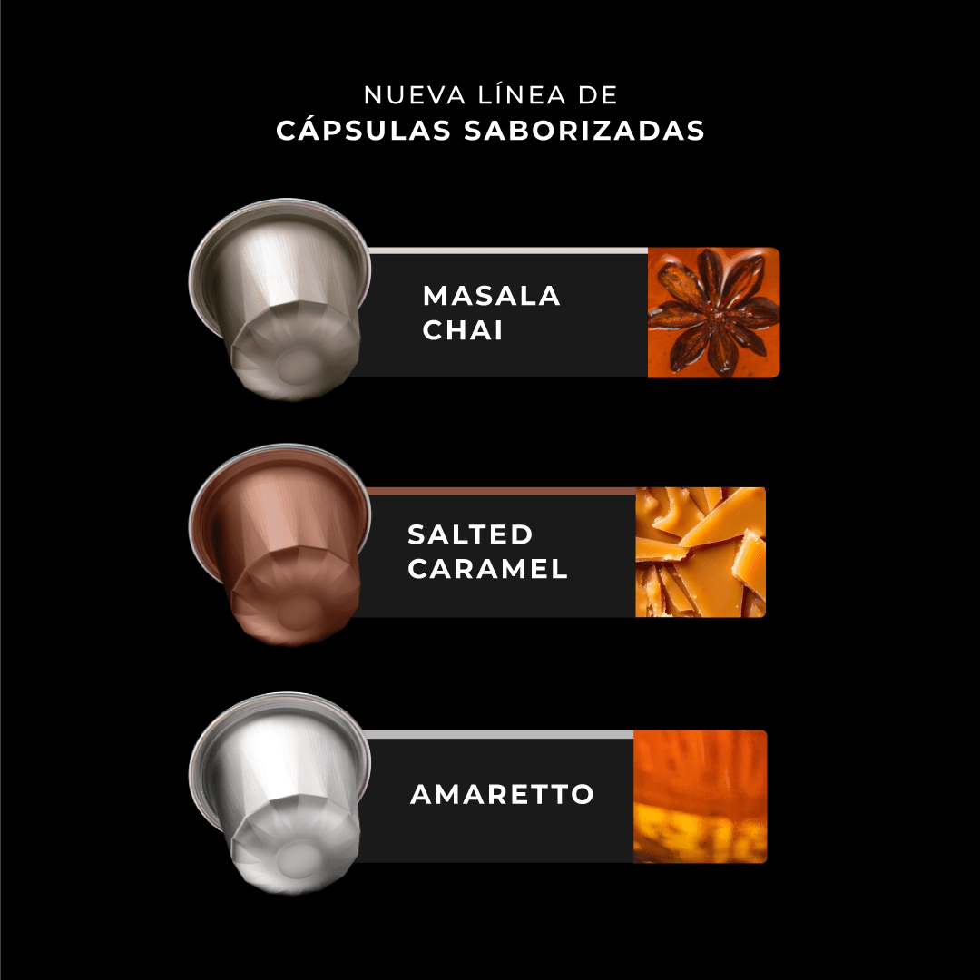 Cápsulas de café Salted Caramel - Blackdrop Coffee