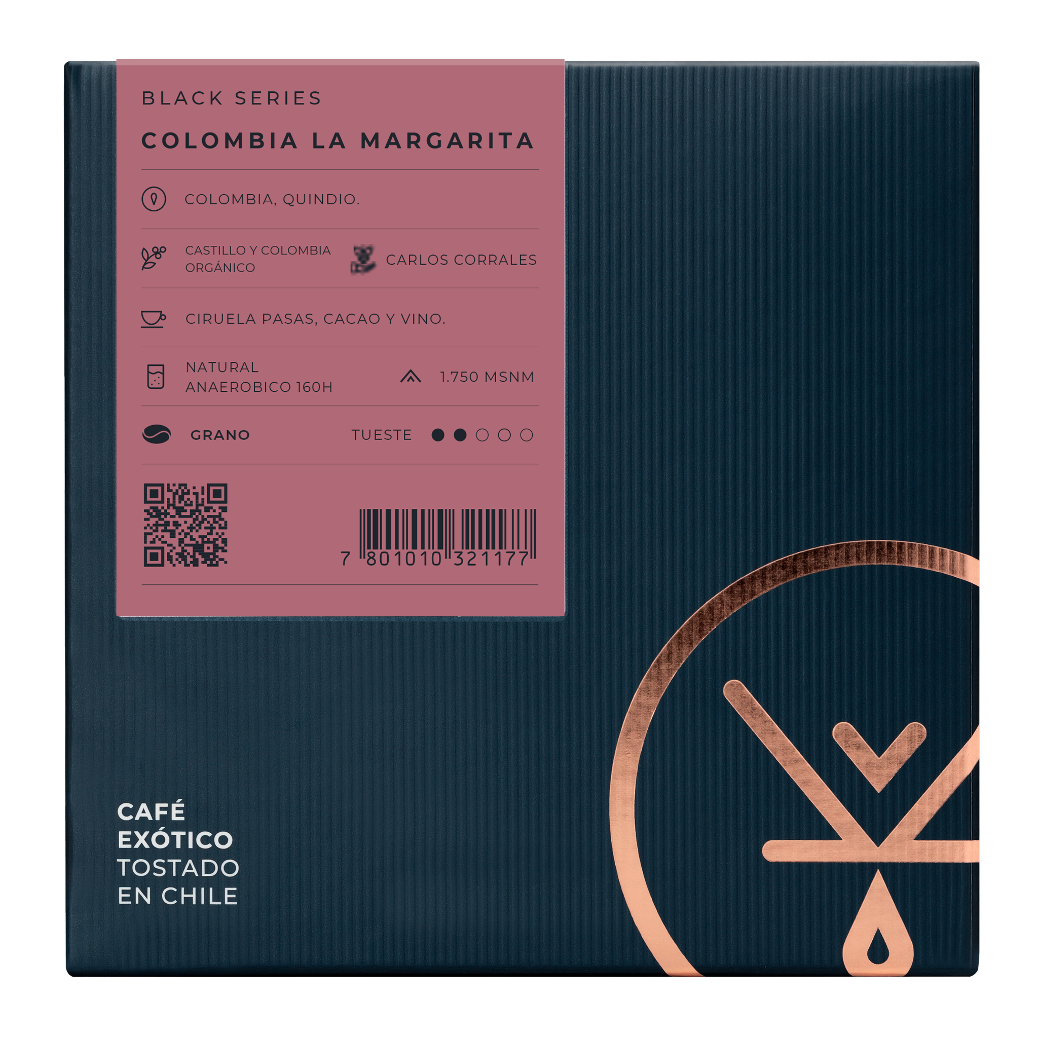 Colombia La Margarita - Blackdrop