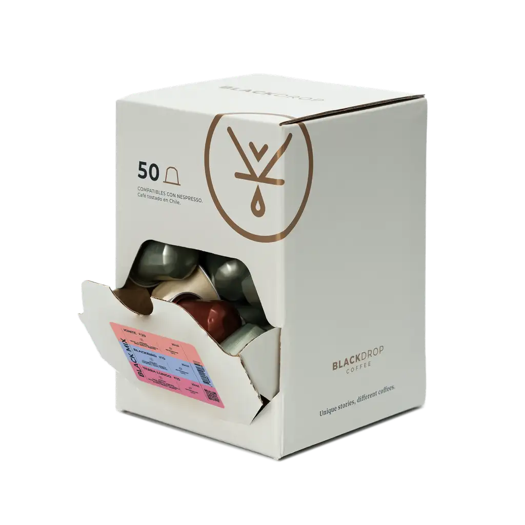 Pack 50 Cápsulas Dark roast - Blackdrop