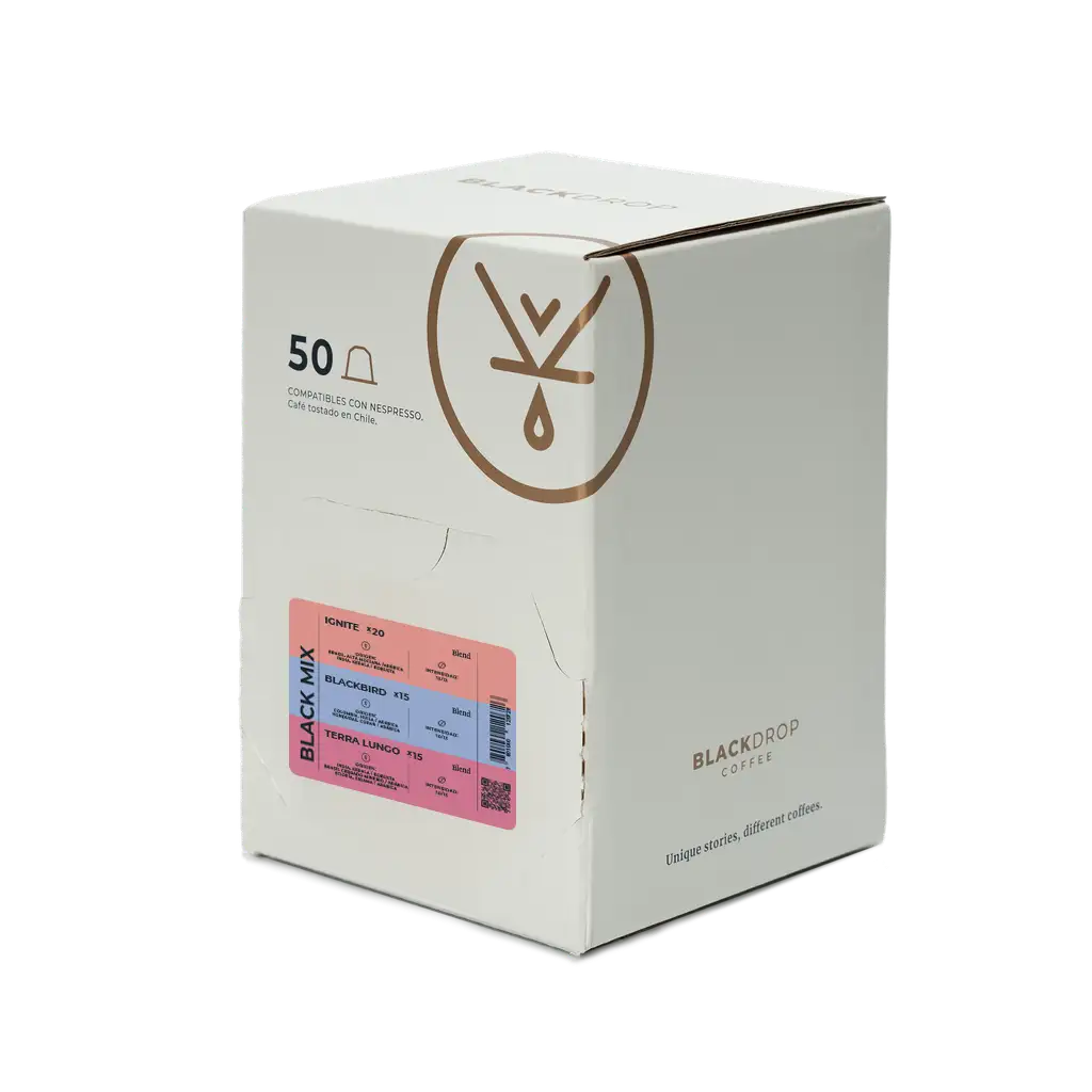 Pack 50 Cápsulas Dark roast - Blackdrop
