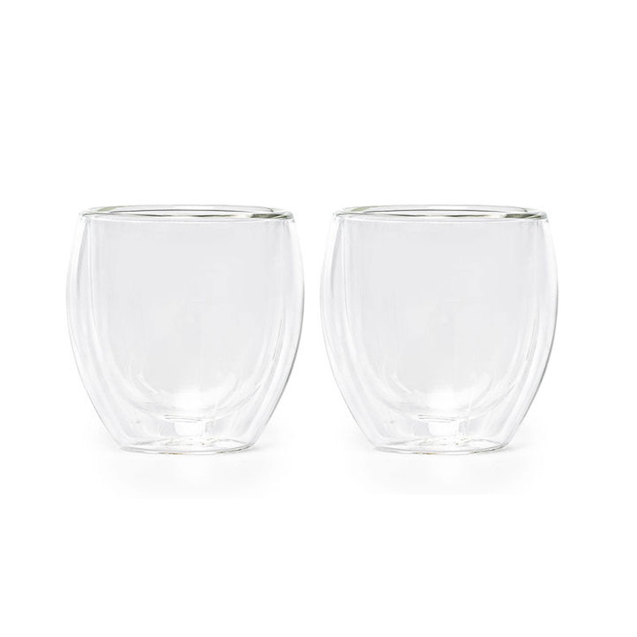 Set 2 tazas doble vidrio 150 ml - Blackdrop