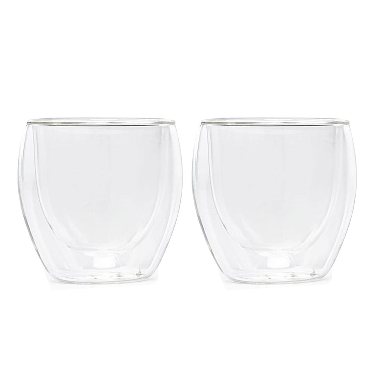 Set 2 tazas doble vidrio 250 ml - Blackdrop