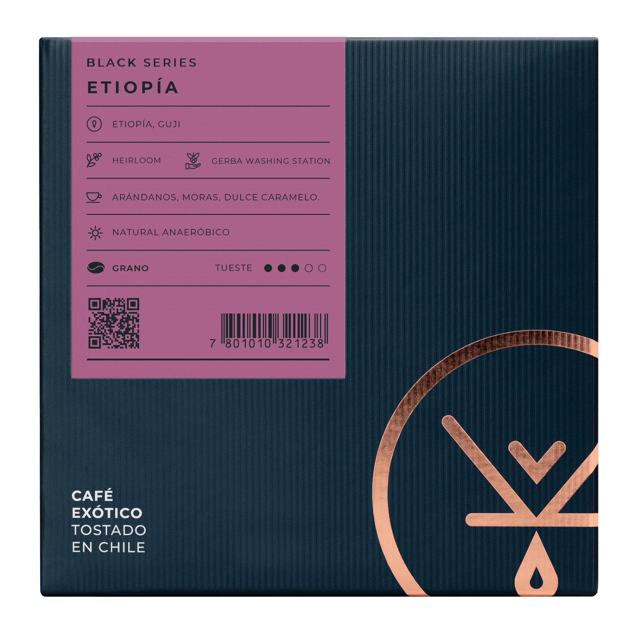 Etiopia Gerba Wash 100 GRS Grano