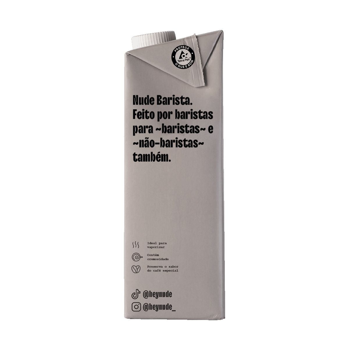 Leche de avena Nude 1 LITRO - Blackdrop Coffee