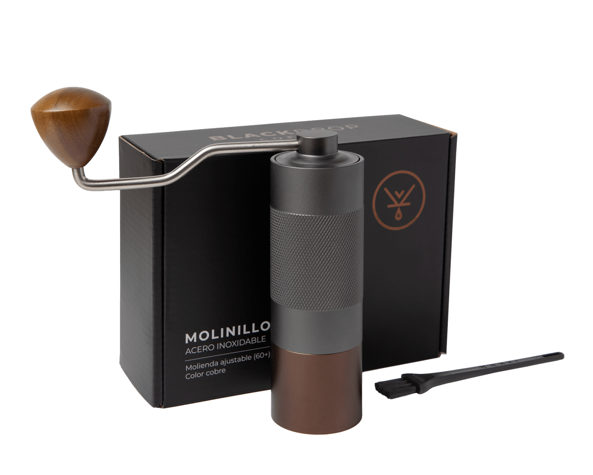 Molinillo Pro Titanio Cobre - Blackdrop Coffee