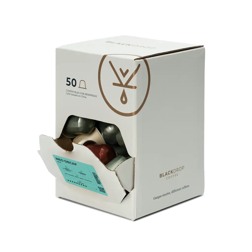 Cápsulas de café Neodecaf - Blackdrop