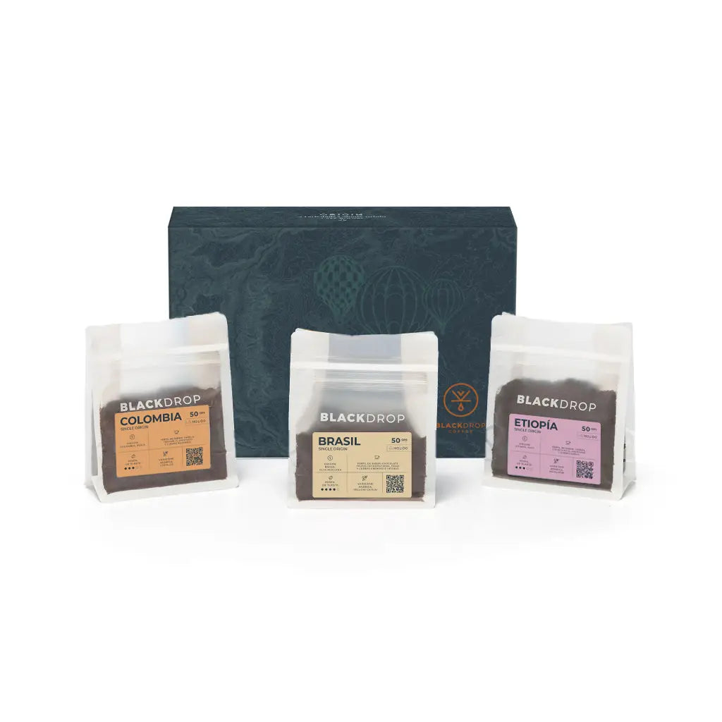 Pack 3 cafés Molido Origins - Blackdrop