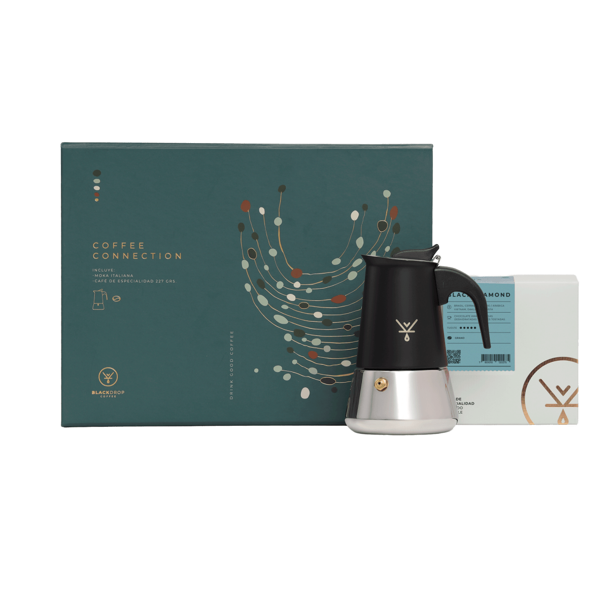 Pack Moka Black Diamond Molido - Blackdrop Coffee