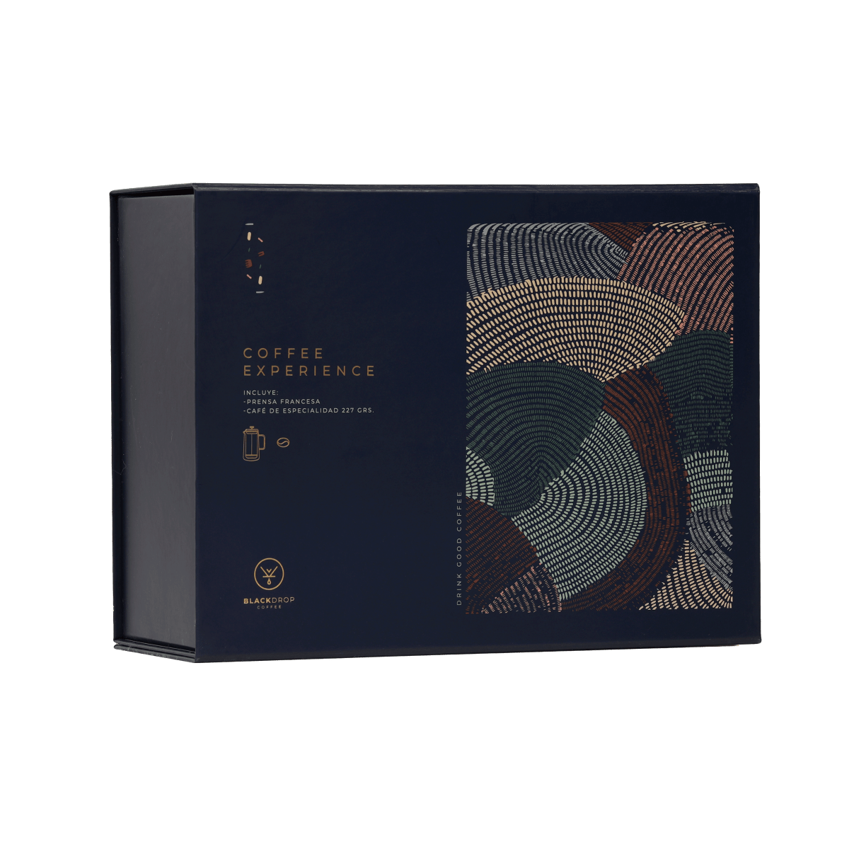 Pack Prensa Francesa Brasil Molido - Blackdrop Coffee