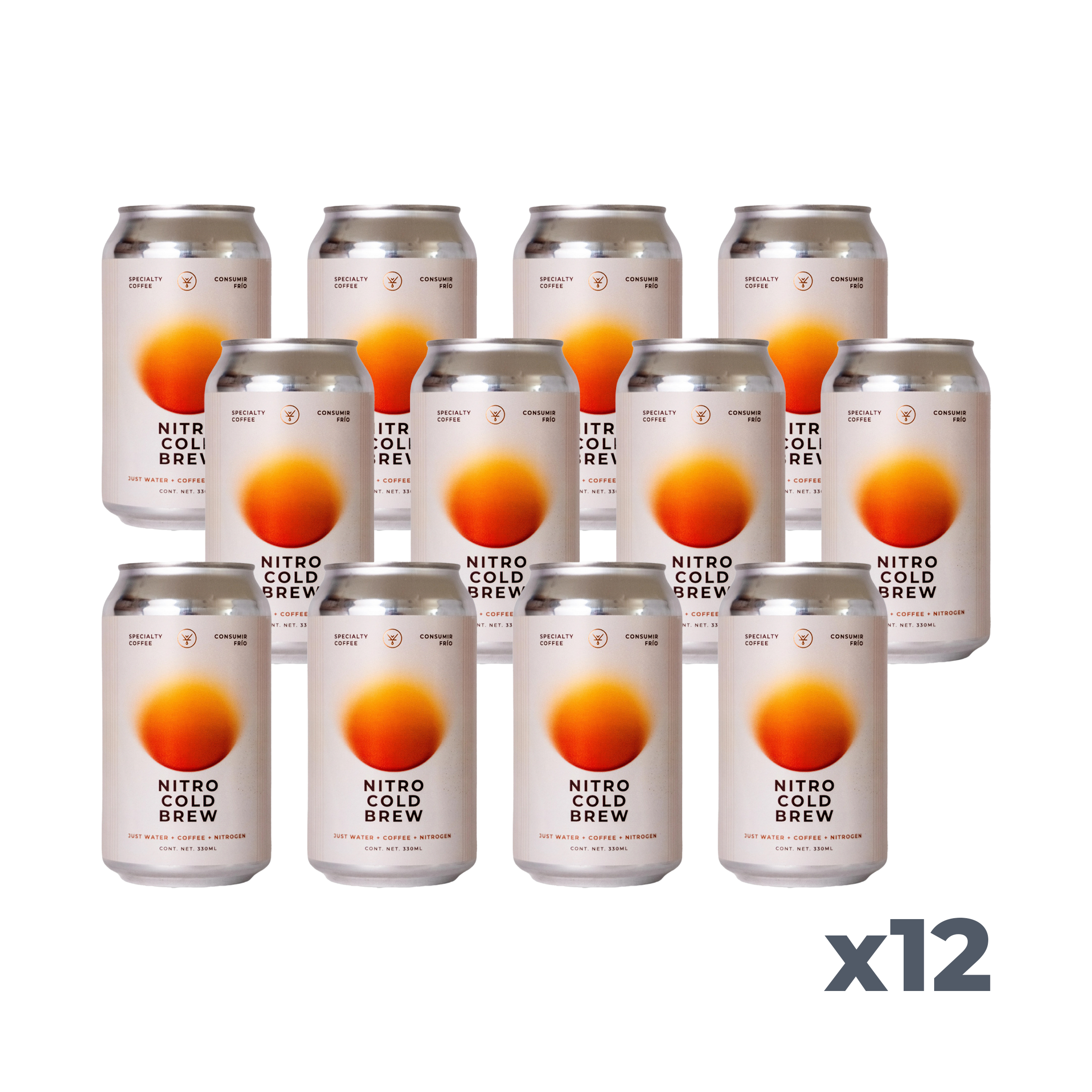 Twelve Pack Nitro Cold Brew - Blackdrop