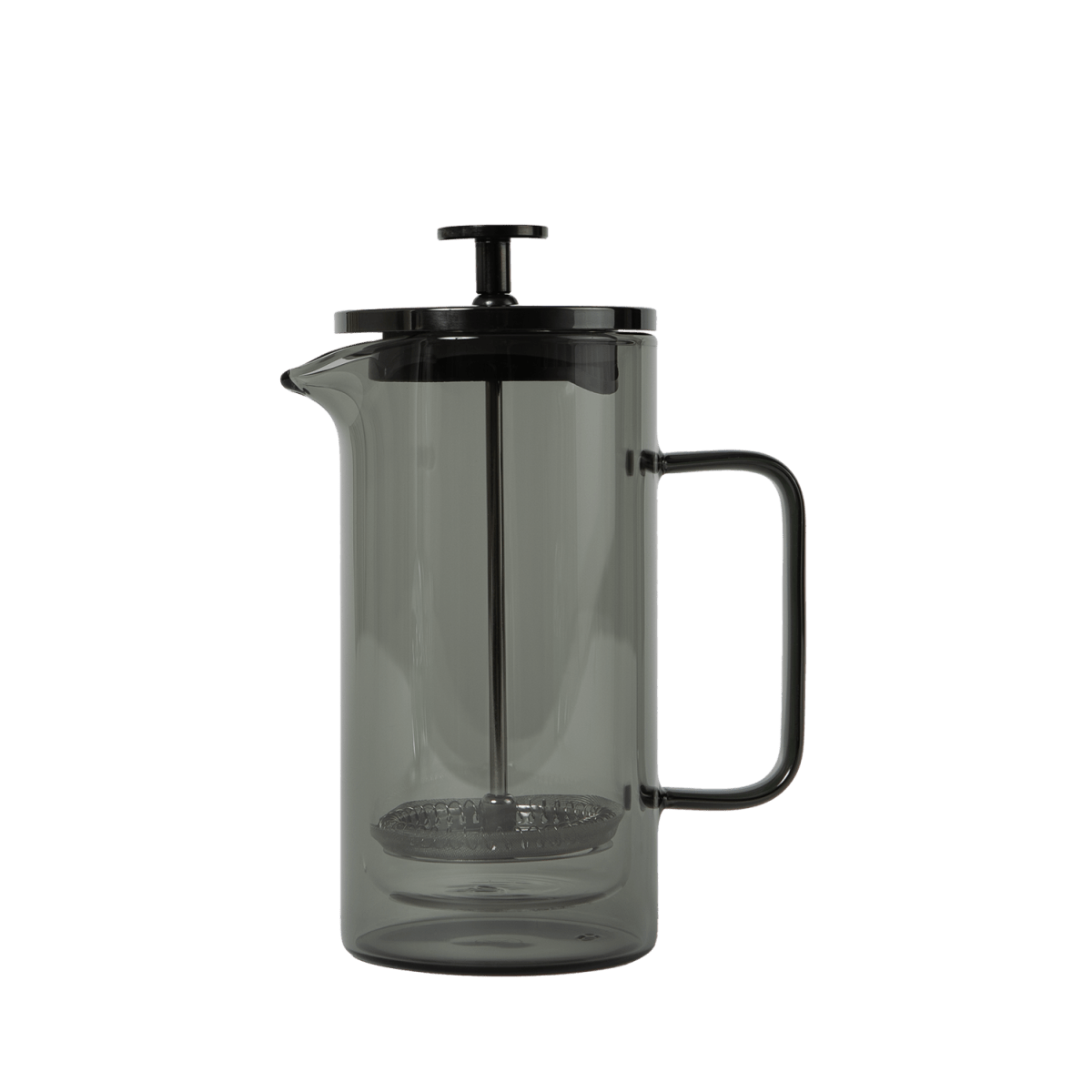 Prensa Francesa Doble Vidrio Smoke 350 ML - Blackdrop Coffee