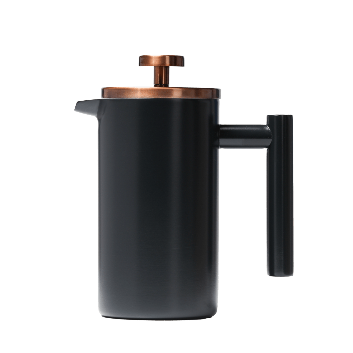 Prensa Francesa Negra Acero 350 ML Cobre - Blackdrop Coffee