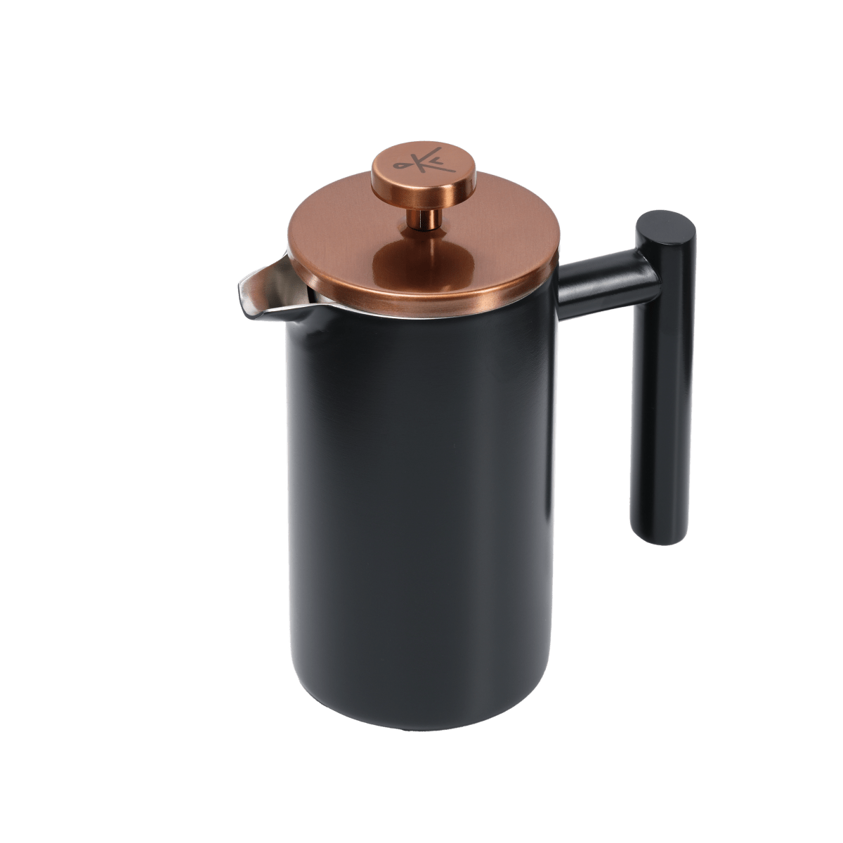 Prensa Francesa Negra Acero 350 ML Cobre - Blackdrop Coffee