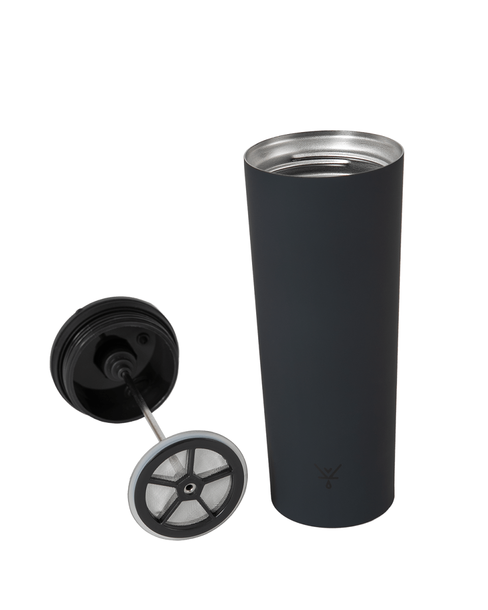 Prensa Francesa Portatil Negro 450 ML - Blackdrop Coffee