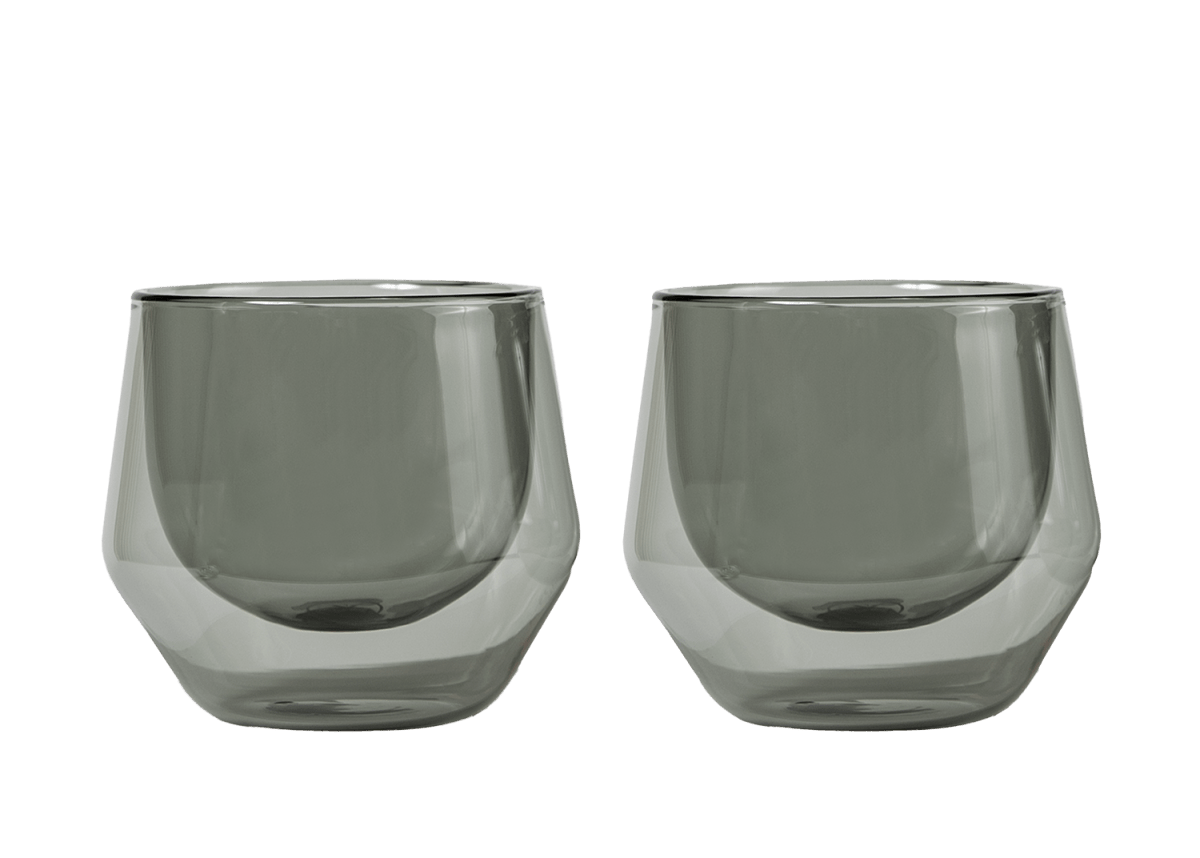 Set 2 Tazas Geometric Smoke 250 ML - Blackdrop Coffee