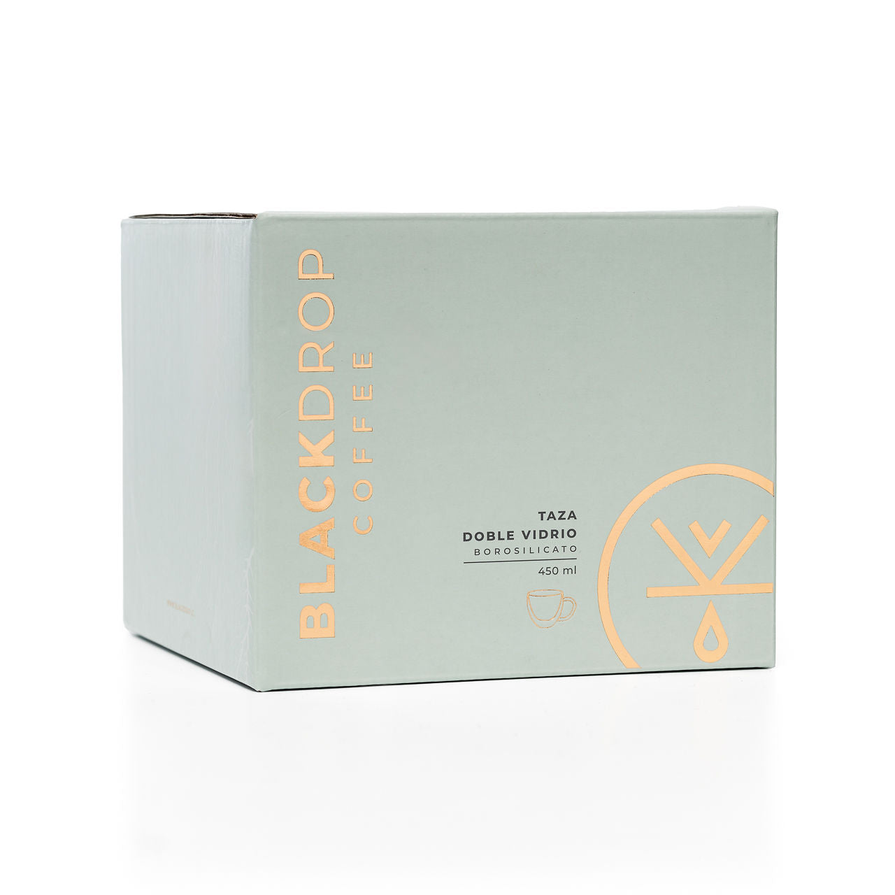 Taza doble vidrio 400 ml latte - Blackdrop