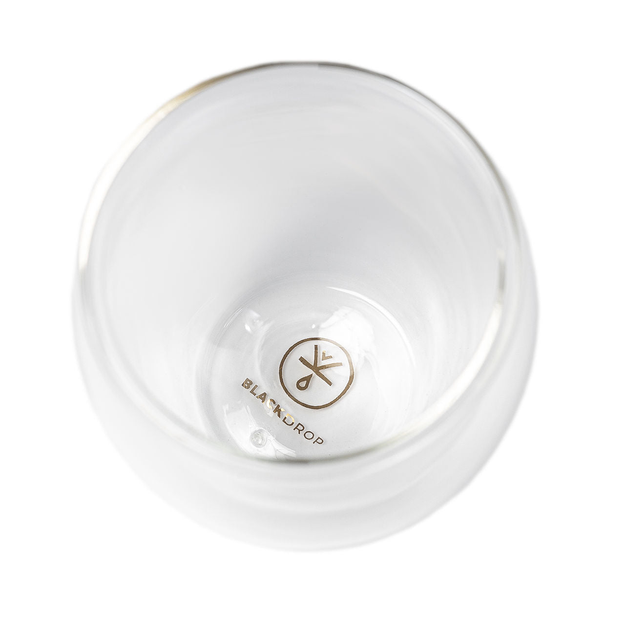 Set 2 tazas espresso doble vidrio 80 ml - Blackdrop
