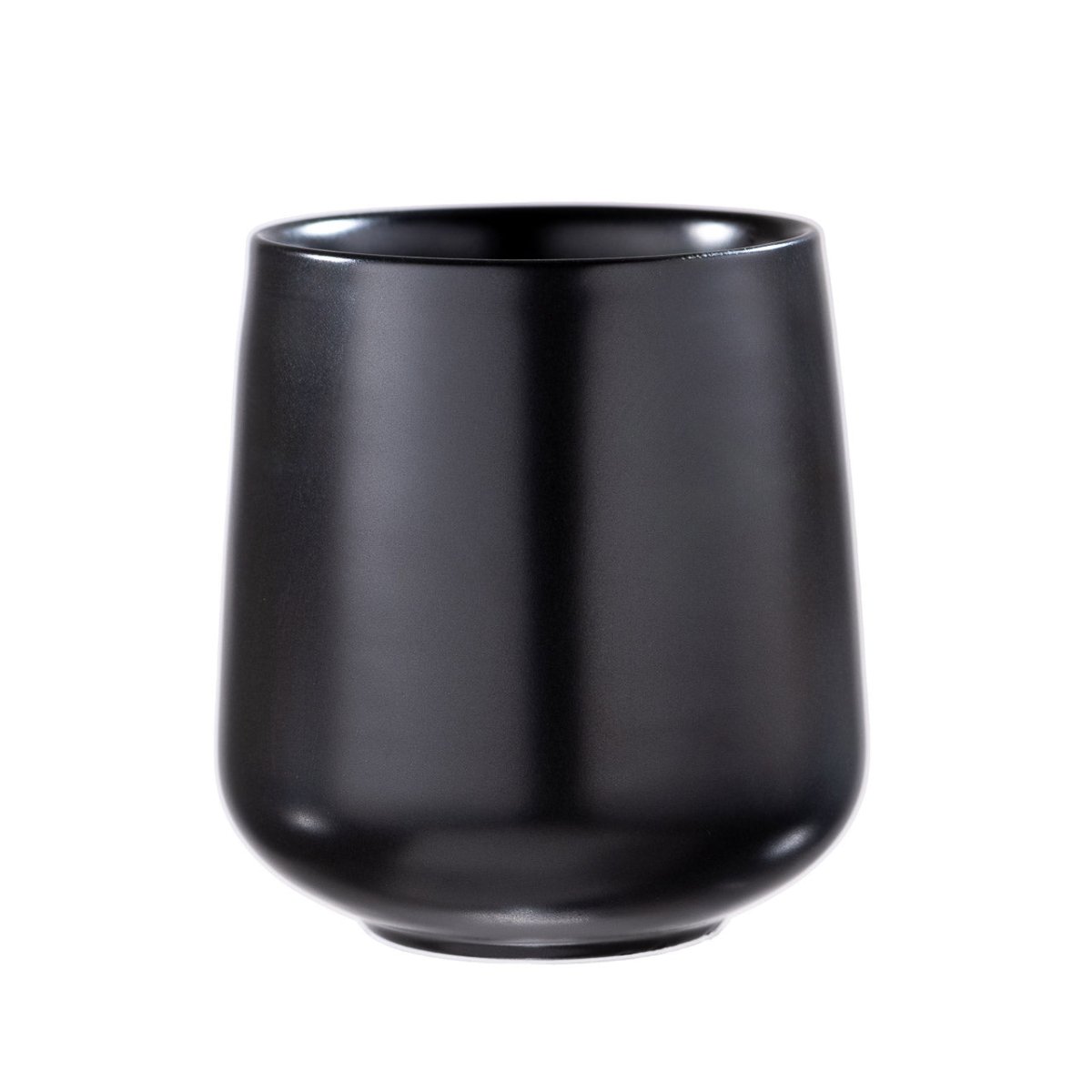 Taza Cerámica Cappuccino 230 ML Negro - Blackdrop Coffee