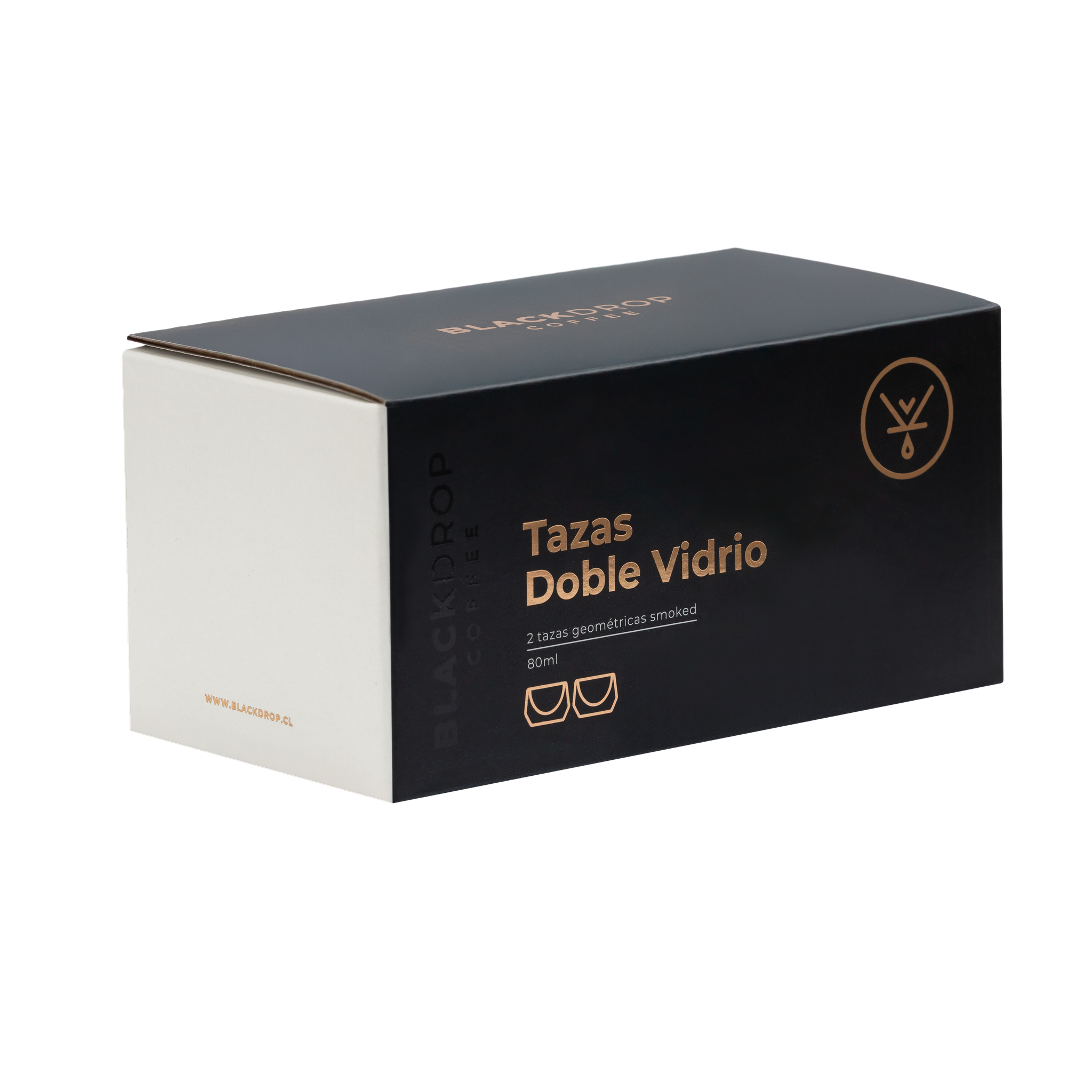 Set 2 Tazas Geometric Smoke 80 ML