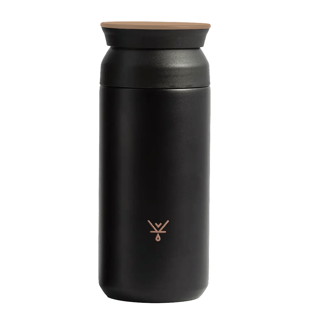 Tumbler Negro Dibujo Taza - Blackdrop Coffee