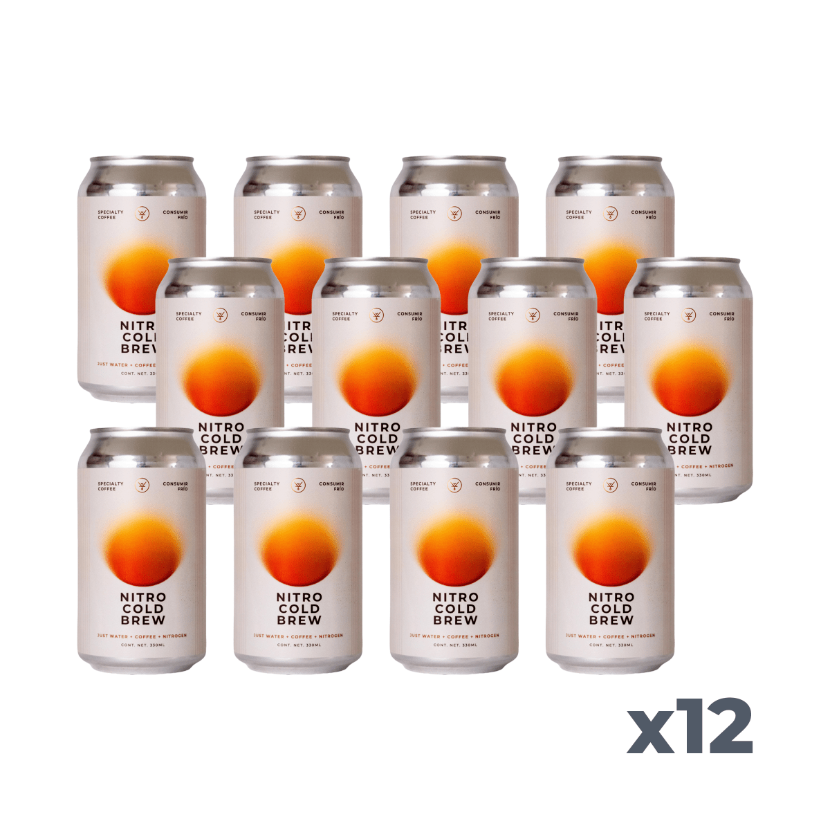 Twelve Pack Nitro Cold Brew - Blackdrop Coffee