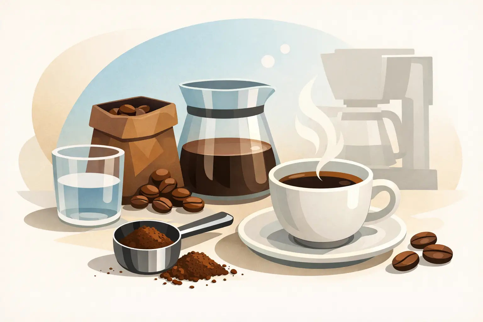 Cuánto café usar por taza sin fallar