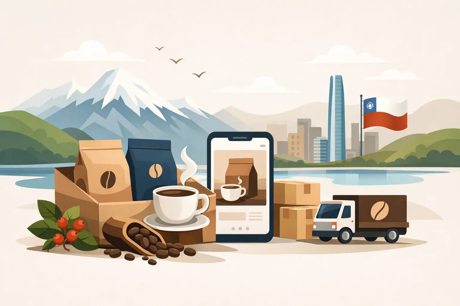 Suscripción de café mensual en Chile