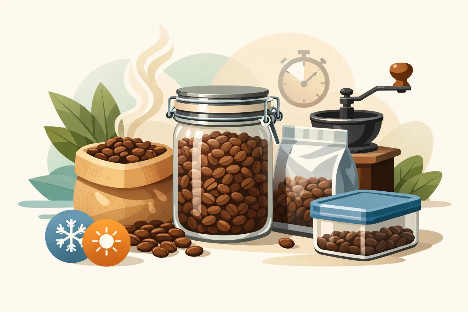 Cómo conservar café en grano y no perder aroma