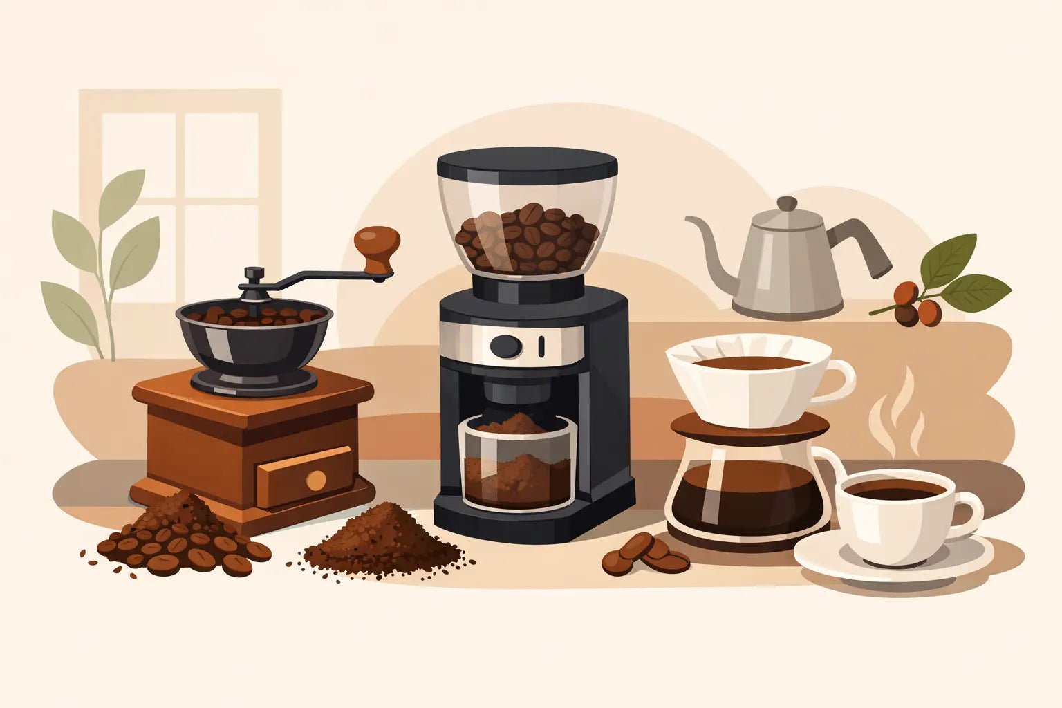 Cómo moler café en casa y mejorar la taza - Blackdrop Coffee