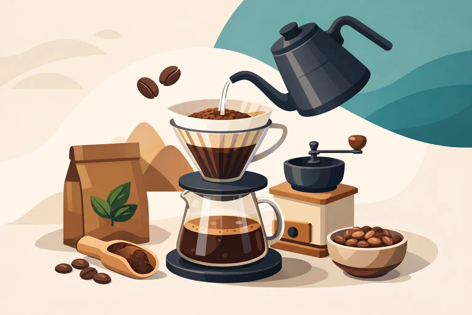 Qué café usar para V60 y acertar de verdad - Blackdrop Coffee