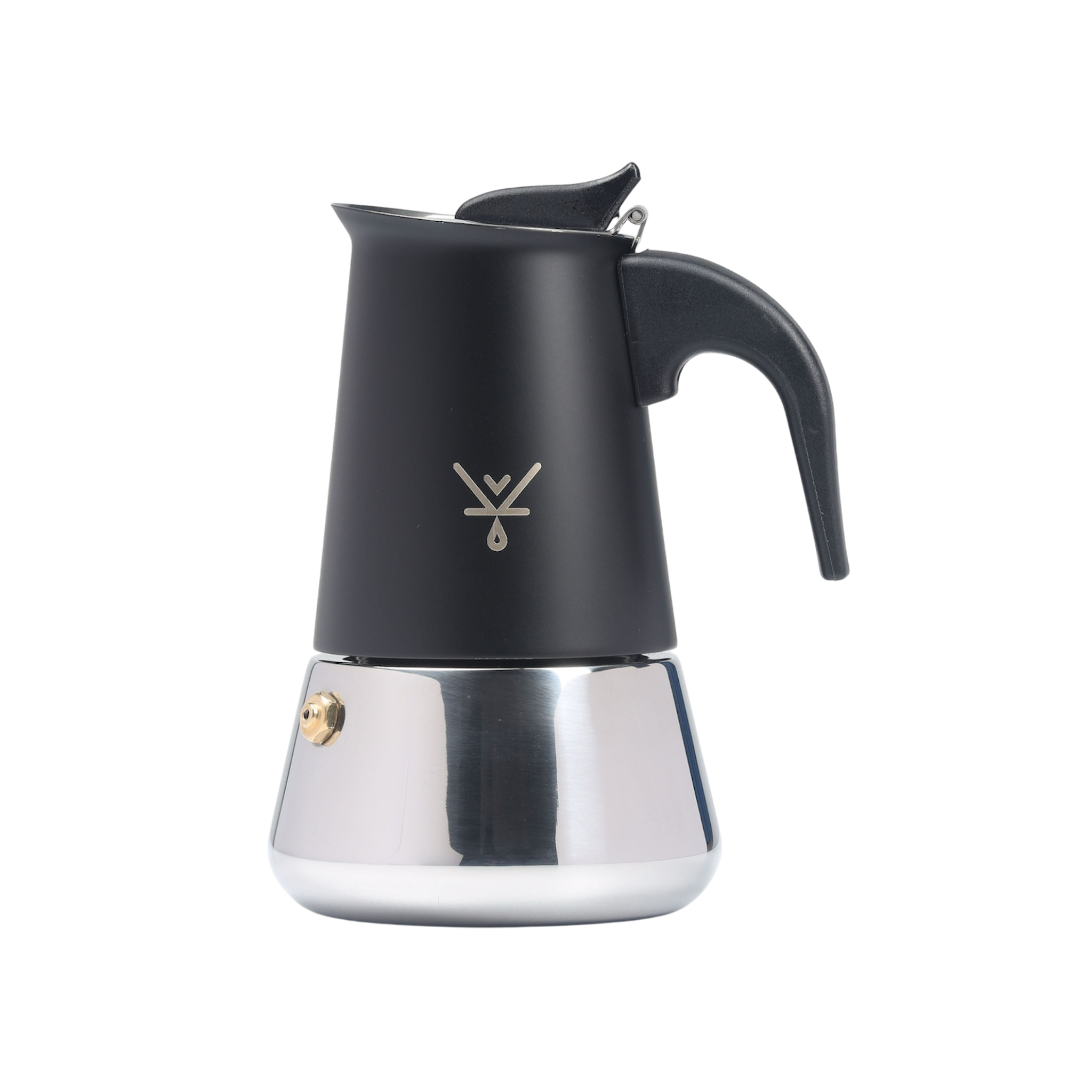 Cafetera Moka Italiana 2 tazas Plata